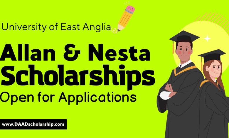 Allan and Nesta Ferguson Scholarship 2024 at University of East Anglia
