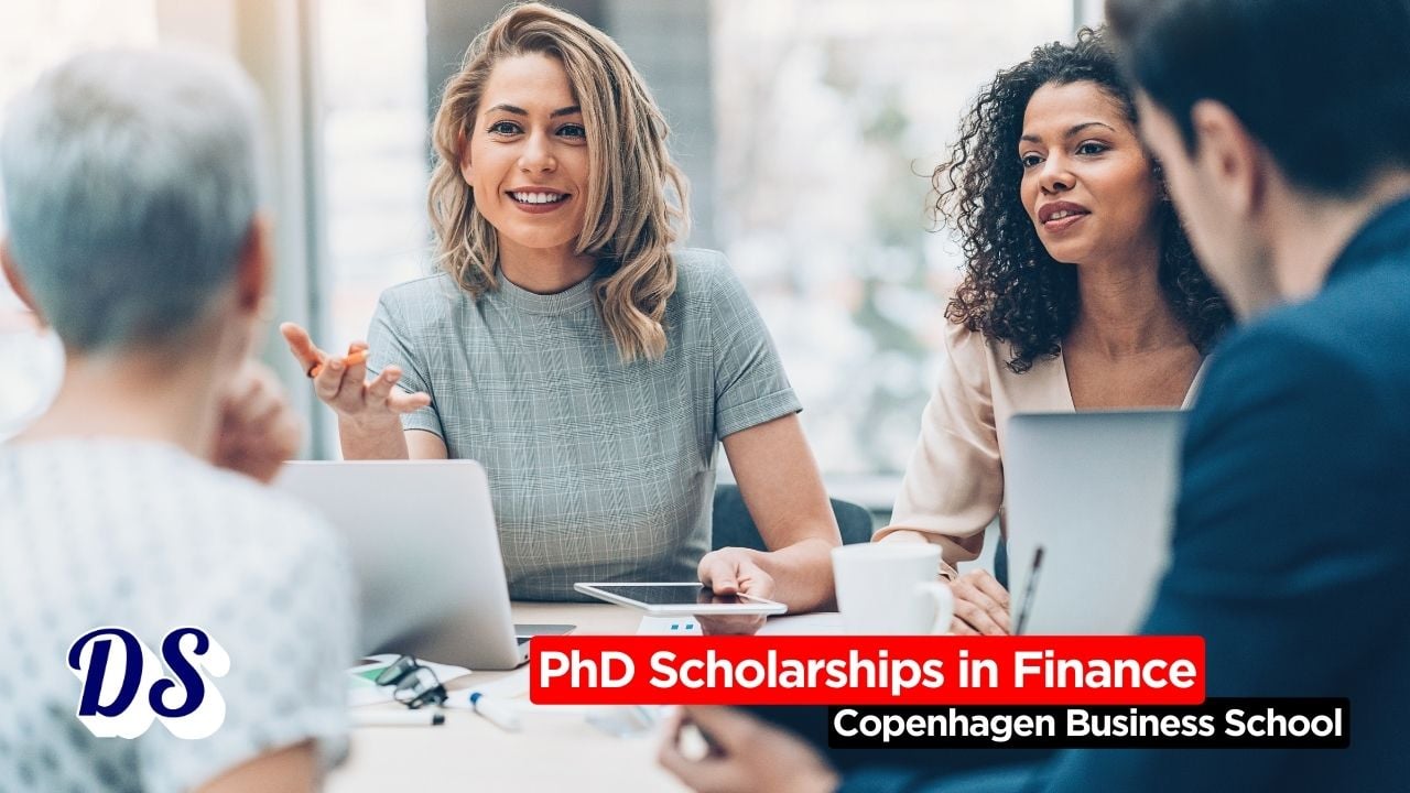 PhD Scholarships in Finance 2026 at Copenhagen Business School