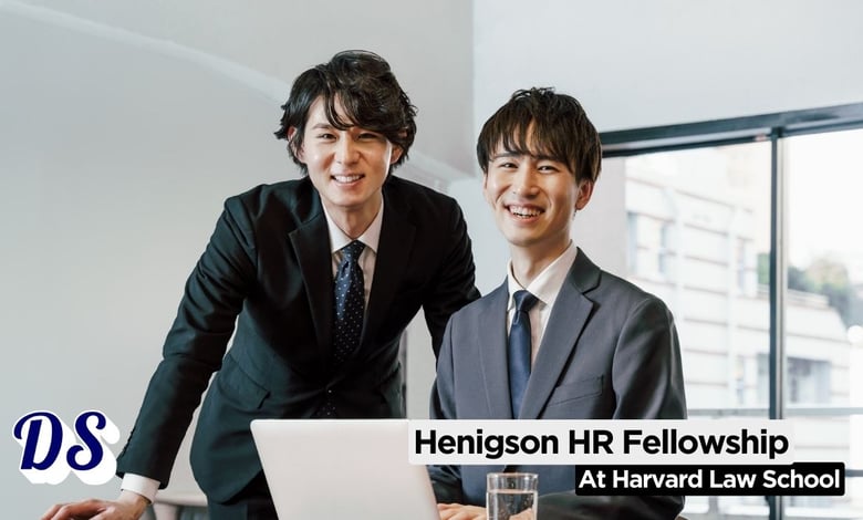 Henigson Human Rights Fellowships 2026 Open for Applications at Harvard Law School