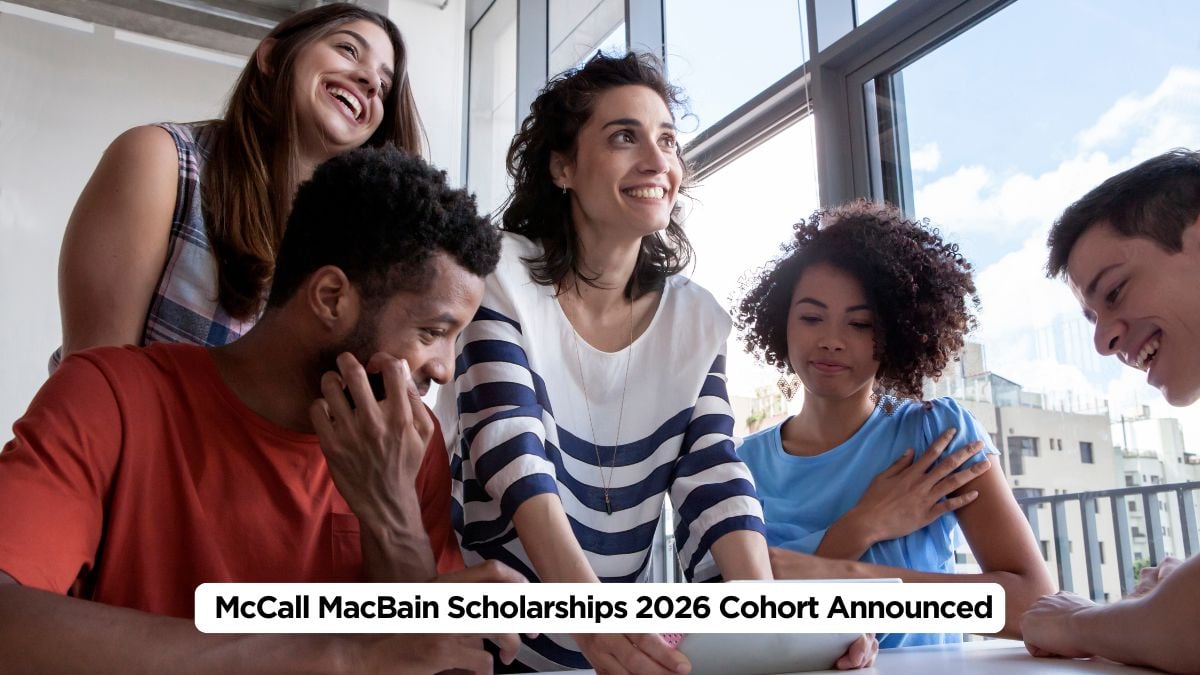 McCall MacBain Scholarships 2026 Cohort Announced