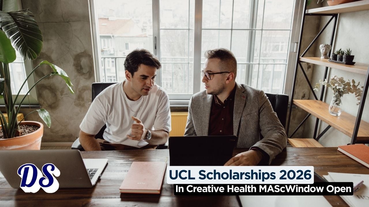 UCL Scholarships 2026 in Creative Health MASc for 2026-2027 Intake