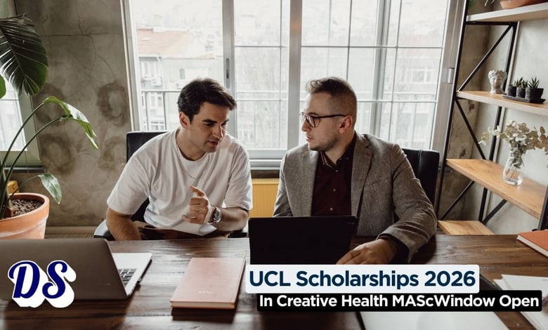 UCL Scholarships 2026 in Creative Health MASc for 2026-2027 Intake