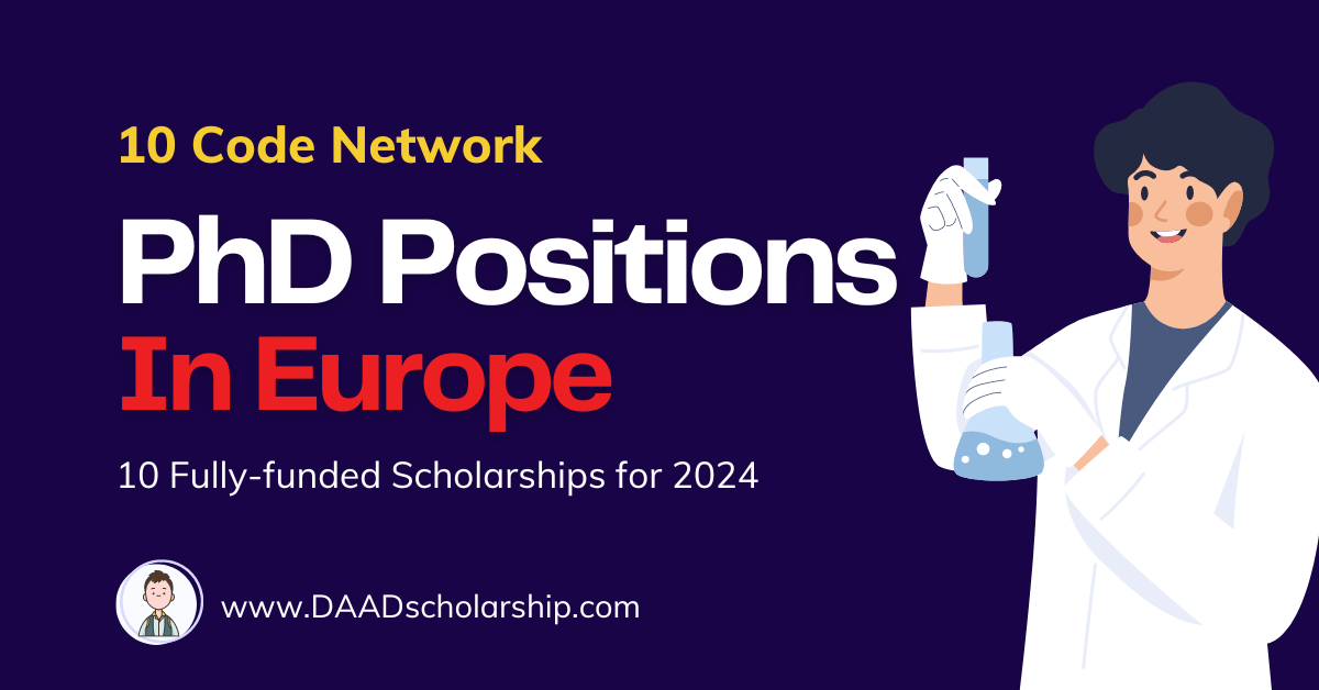 10 PhD Positions at CODE Network Across Europe