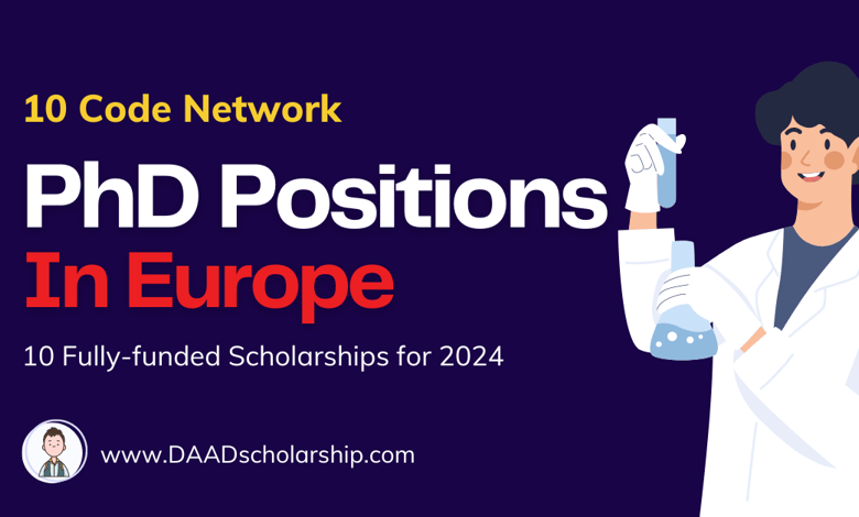 10 PhD Positions at CODE Network Across Europe