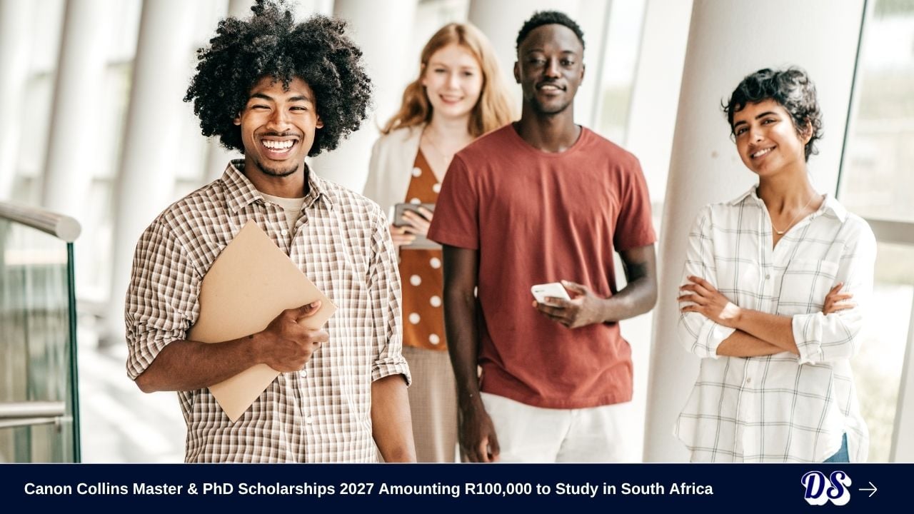 Canon Collins Master & PhD Scholarships 2027 Amounting R100,000 to Study in South Africa