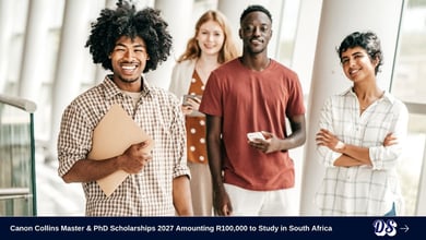 Canon Collins Master & PhD Scholarships 2027 Amounting R100,000 to Study in South Africa