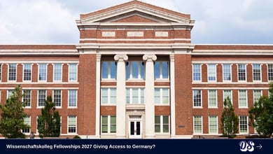 Wissenschaftskolleg Fellowships 2027 Giving Access to Germany
