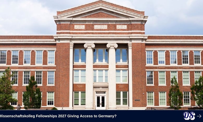 Wissenschaftskolleg Fellowships 2027 Giving Access to Germany