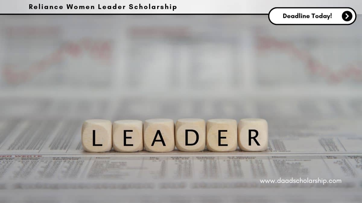 Reliance Women Leaders India Scholarship - Deadline July 28, 2024