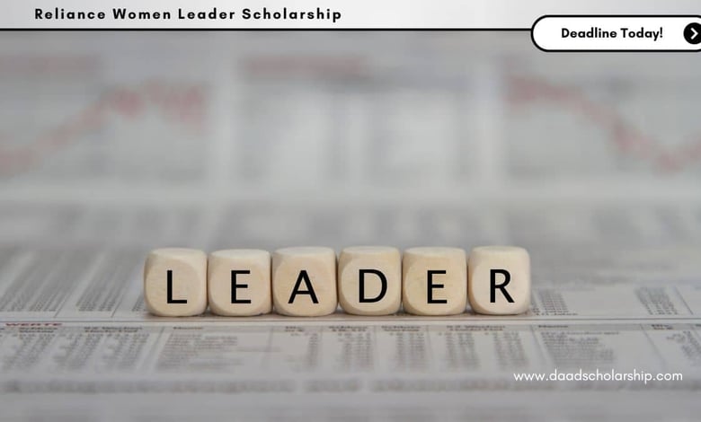 Reliance Women Leaders India Scholarship - Deadline July 28, 2024