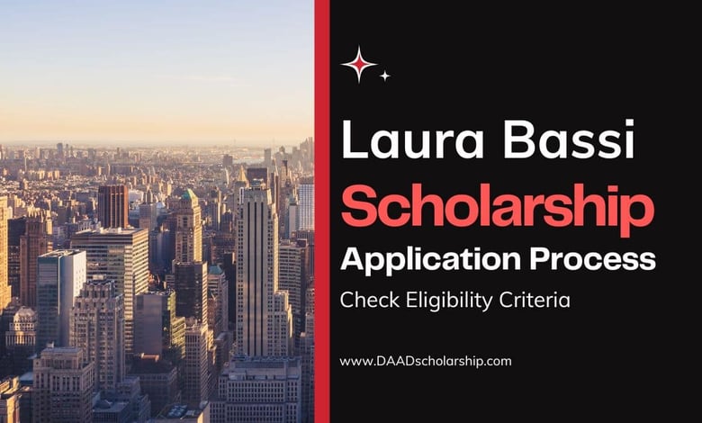 Laura Bassi Scholarship 2024