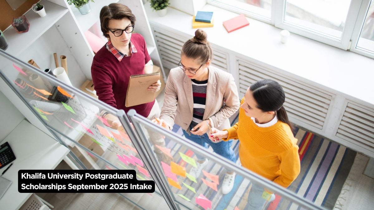 Khalifa University Postgraduate Scholarships September 2025 Intake Open