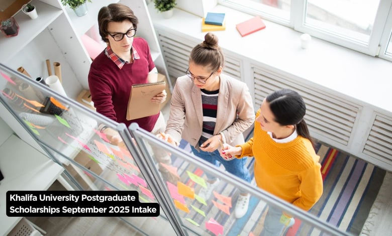 Khalifa University Postgraduate Scholarships September 2025 Intake Open