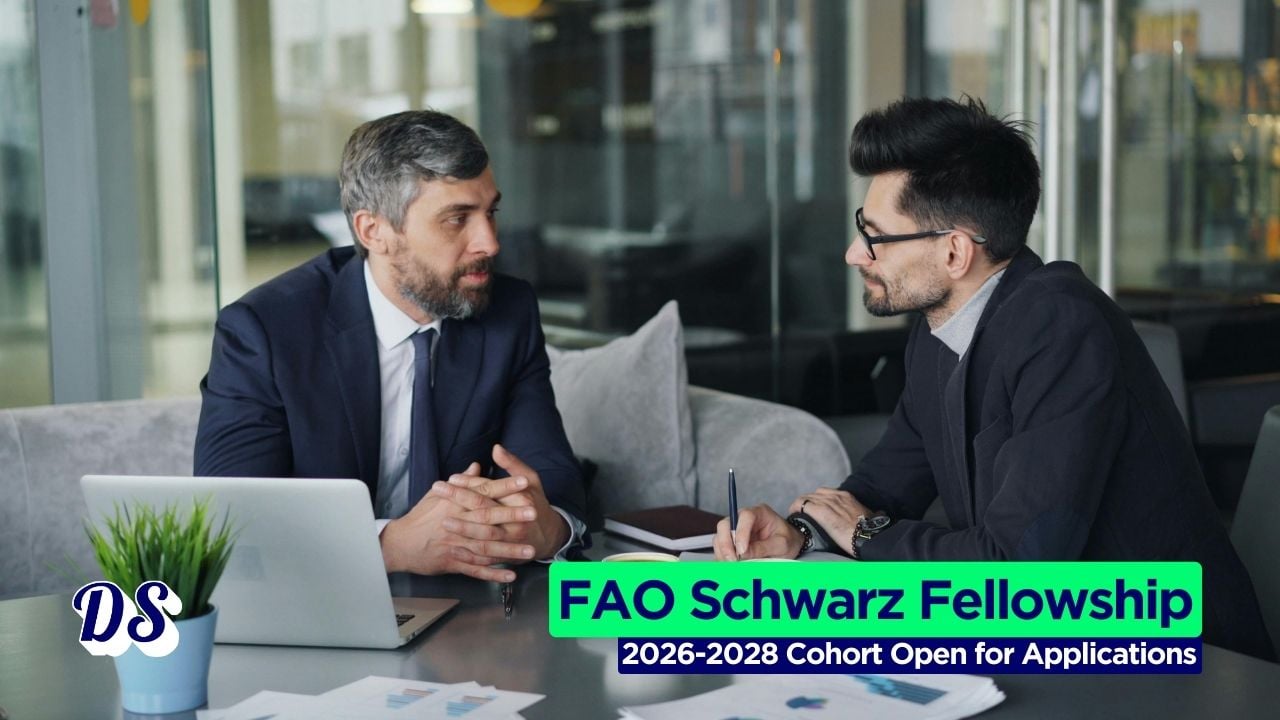 FAO Schwarz Fellowship 2026-2028 Batch Announced for Admissions