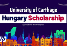 University of Carthage Stipend Hungaricum Scholarship 2026 Open