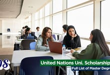 United Nations University MSc Scholarships 2026 (Full List)