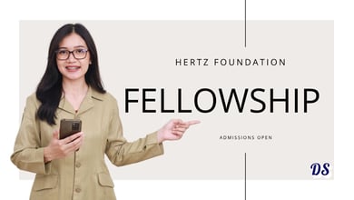 Hertz Fellowship 2027-2028 Approaching Deadline Apply Using These Simple Steps