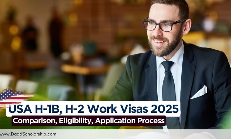 US H-1B and H-2 Work Visas 2025 - Comparison, Eligibility, New Application Process