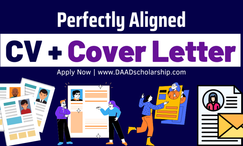 Perfectly Aligned CV With Cover Letter for Job Applications