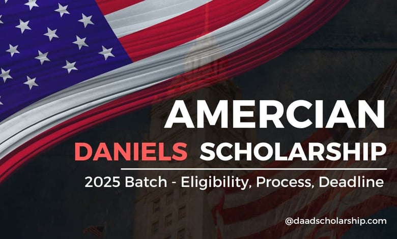 Daniels Scholarship Program 2025 in United States of America