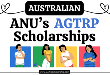 Australian National University (AGRTP) Scholarships 2026