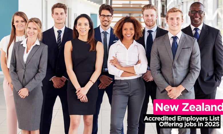 New Zealand Jobs 2025 on Accredited Employer Work Visa (Approved Companies)