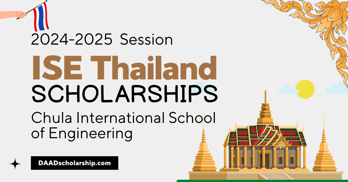 ISE Chula International School of Engineering 2024 Thailand