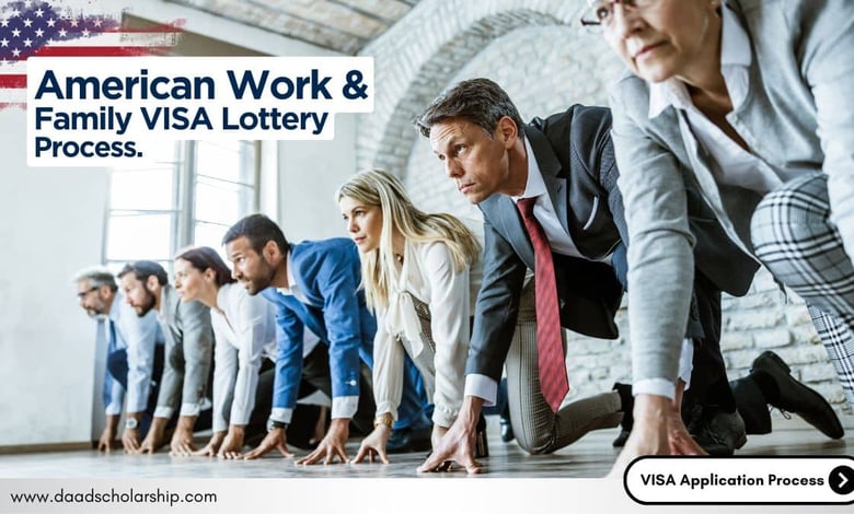 American Work and Family VISA Lottery Process (Get Your H-1B With H-4 VISA)