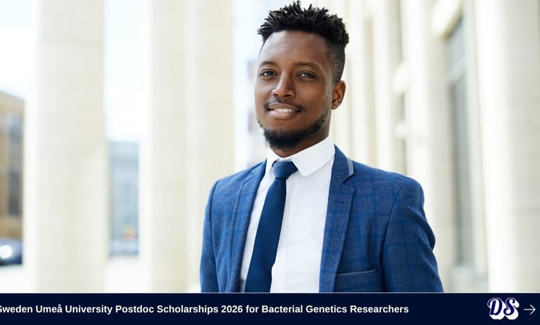Sweden Umeå University Bacterial Genetics Research Scholarships 2026 Open