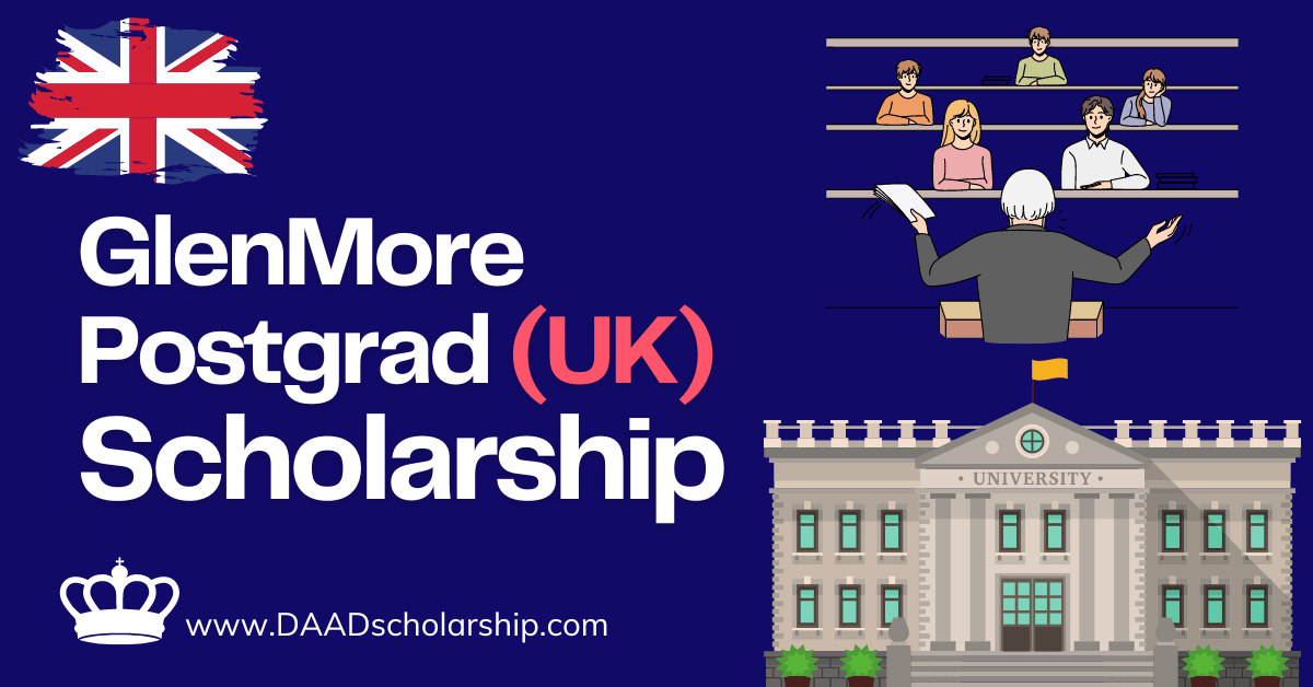 Glenmore Postgraduate Scholarships 2024 in United Kingdom