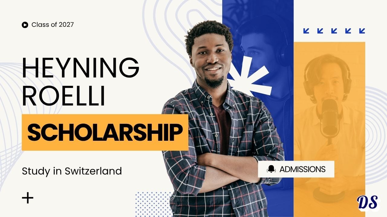 Heyning Roelli Switzerland Scholarships 2027 Spring Intake for Exchange Students