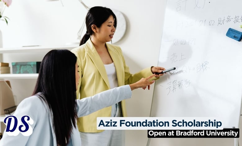 Aziz Foundation Scholarship 2026 at Bradford University