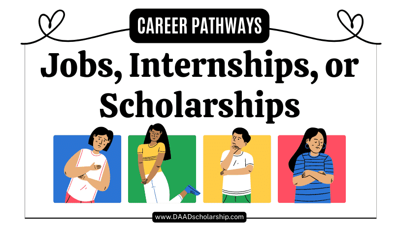 Pathway Advice for final Year Students - Choose Jobs or Scholarships