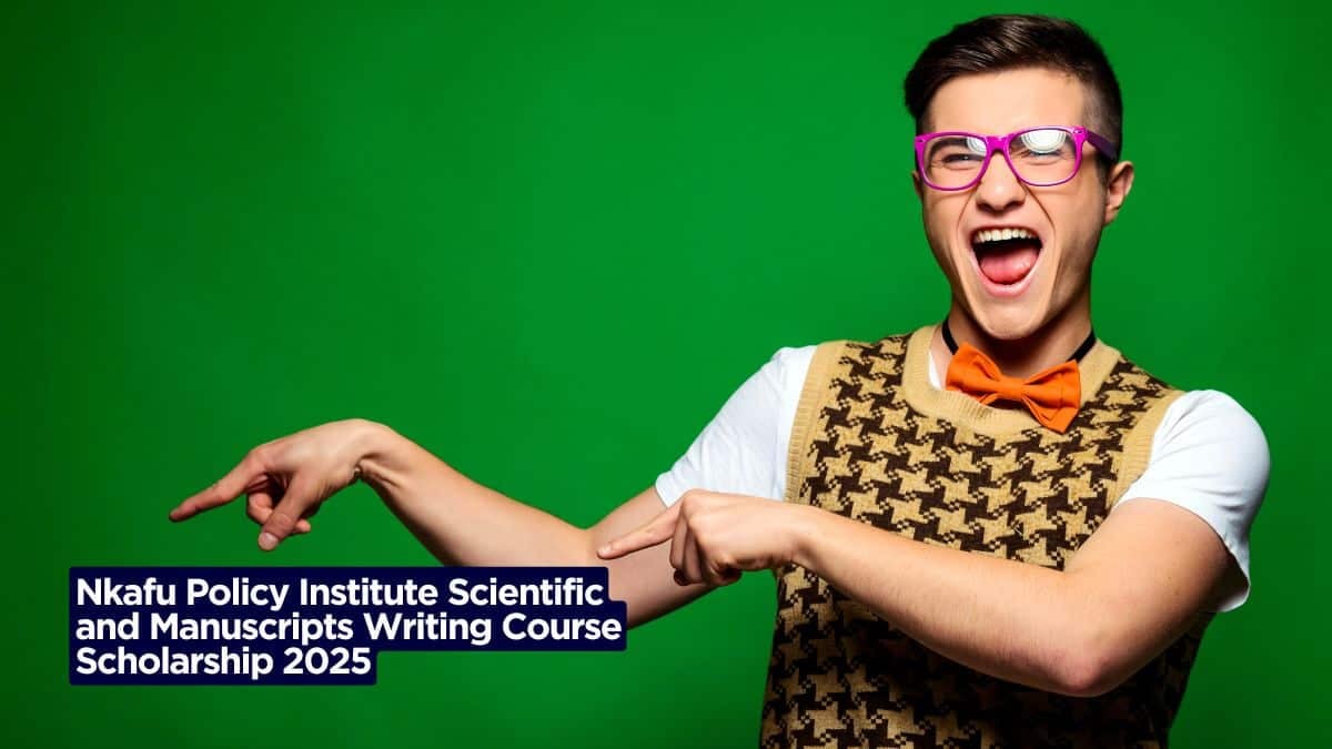 Nkafu Policy Institute Scientific and Manuscripts Writing Course Scholarship 2025