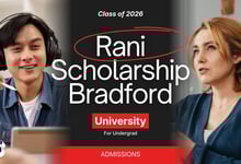 Rani Scholarship 2026 at University of Bradford for International Female Undergraduate Applicants
