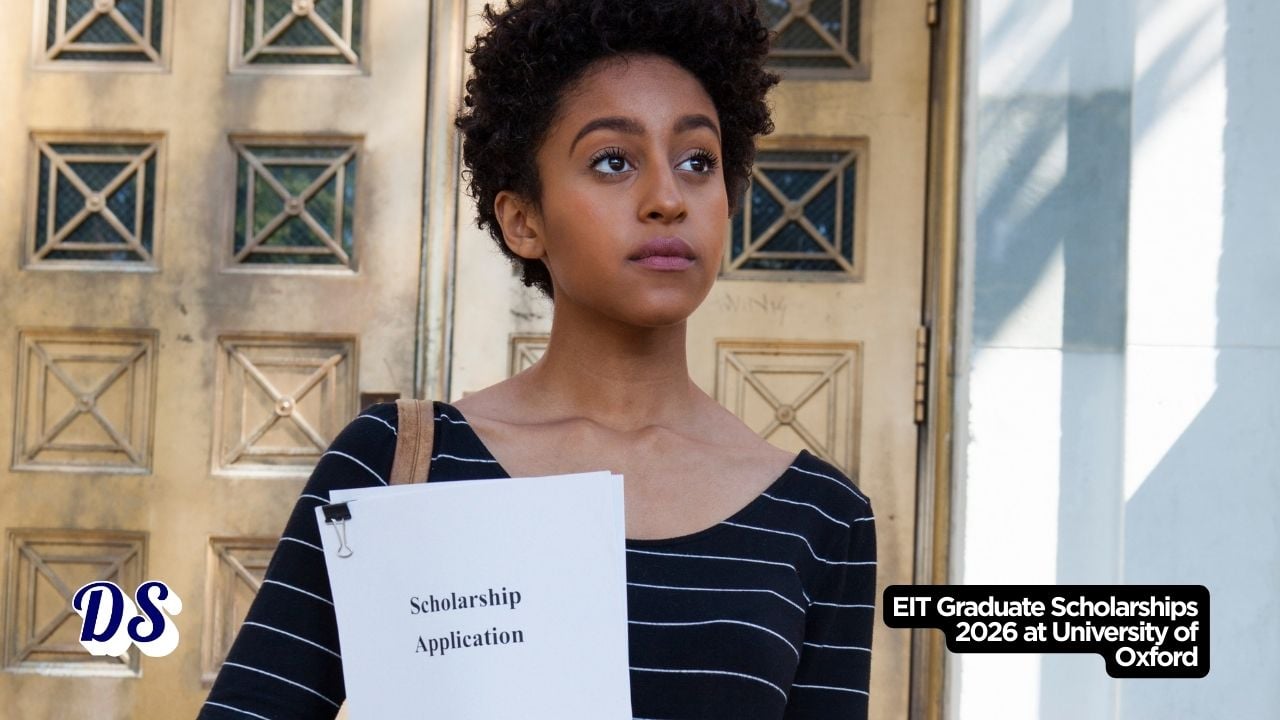 EIT Graduate Scholarships 2026 at University of Oxford