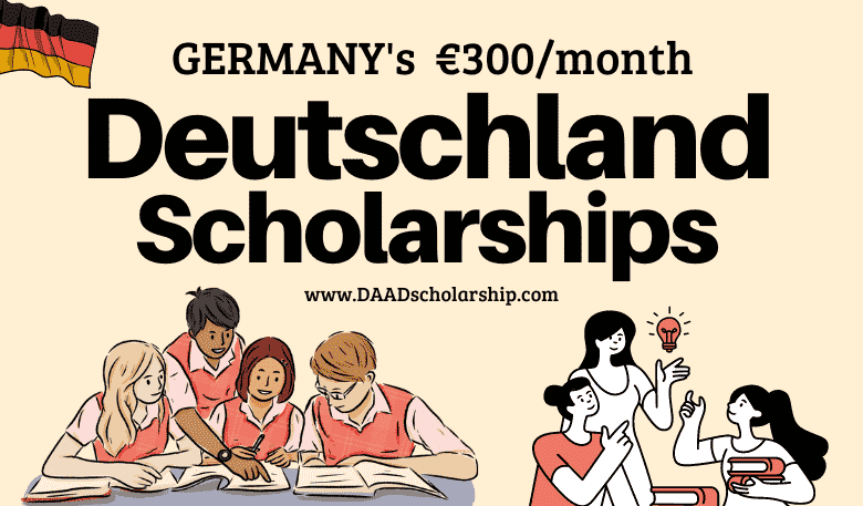German Deutschland Stipendium Scholarship 2026 With €300/month Stipend