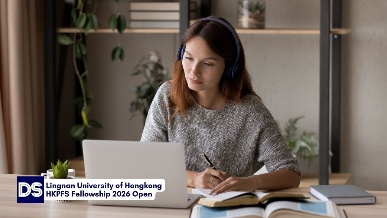 Lingnan University of Hongkong HKPFS Fellowship 2026 Open