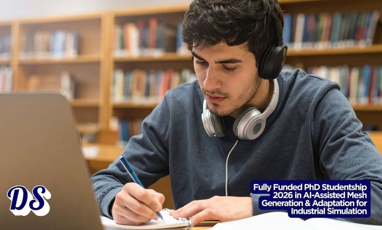 Fully Funded PhD Studentship 2026 in AI-Assisted Mesh Generation & Adaptation for Industrial Simulation