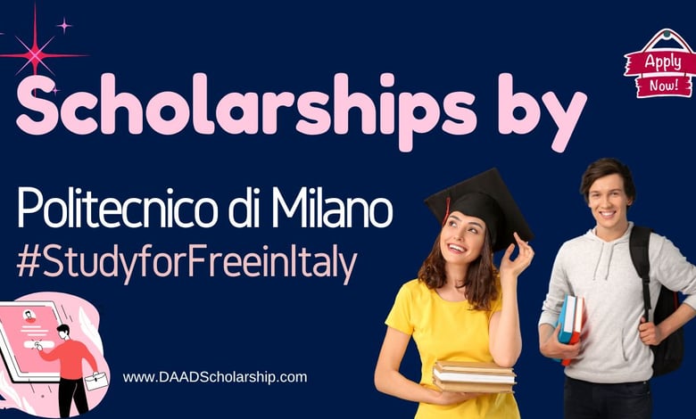 Politecnico di Milano PhD Scholarships 2024
