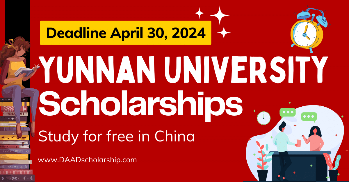 Yunnan University and Provincial Government Scholarships 2024