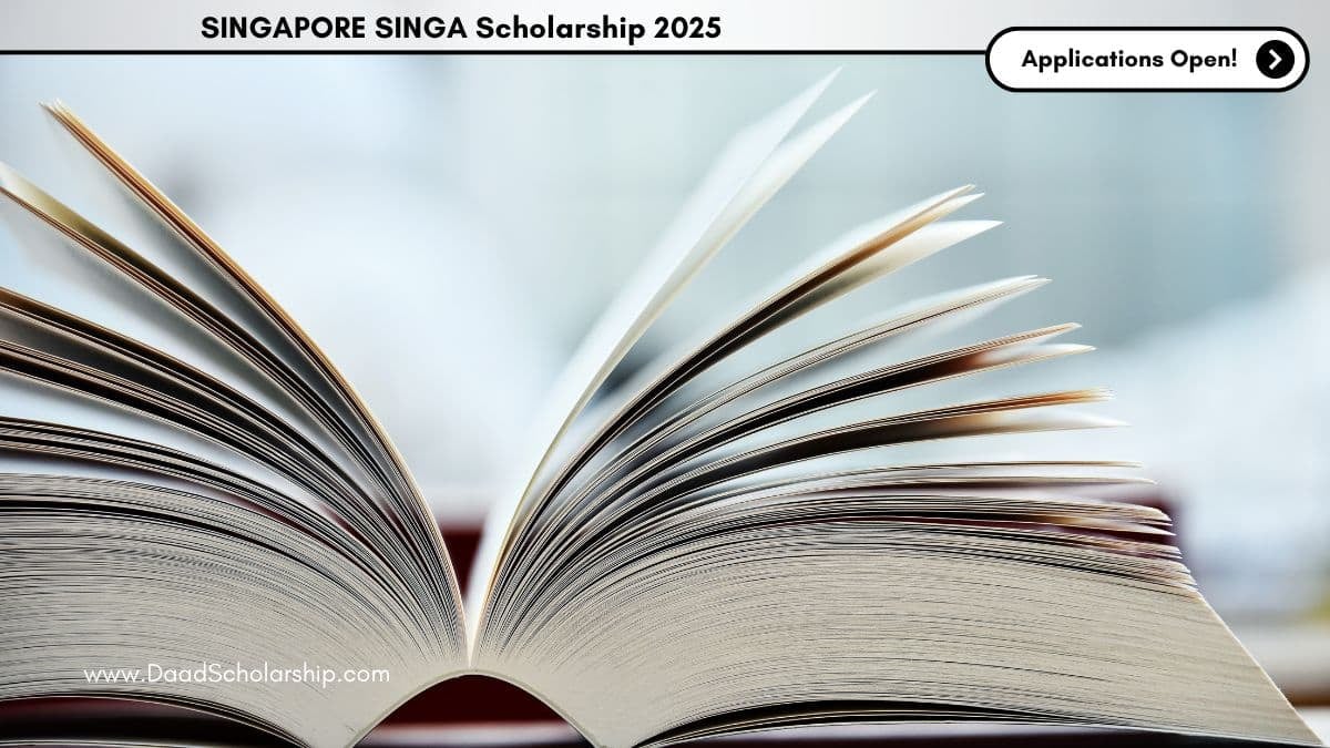 Singapore International Graduate Award (SINGA) Scholarship 2025