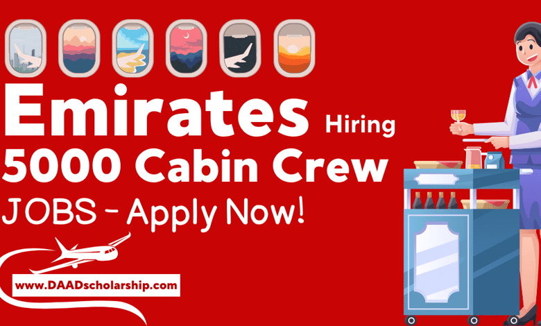 Emirates Hiring 5000 Cabin Crew Staff Globally - Apply ASAP