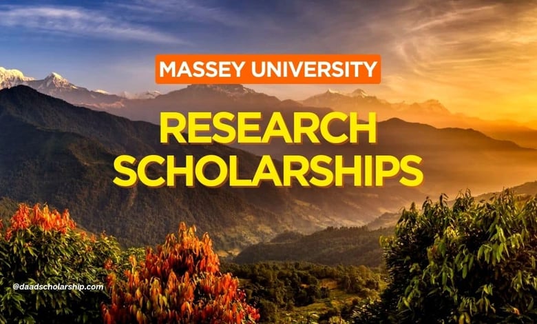 Massey University MS Research Scholarship 2024