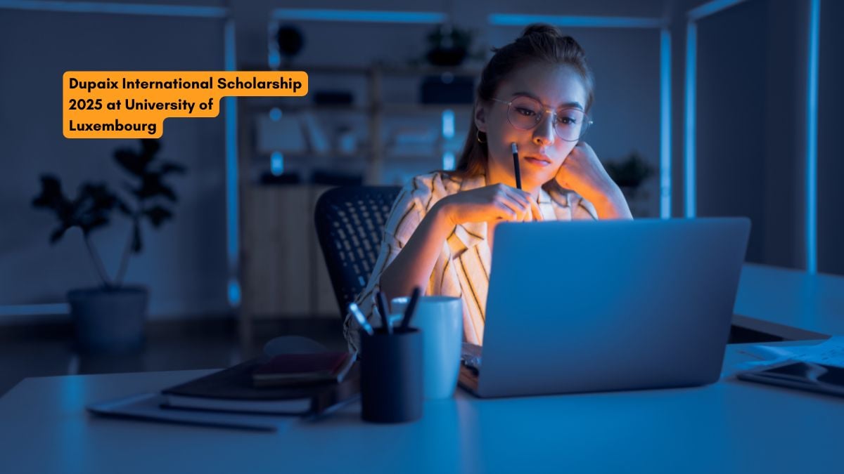 Dupaix International Scholarship 2025 at University of Luxembourg