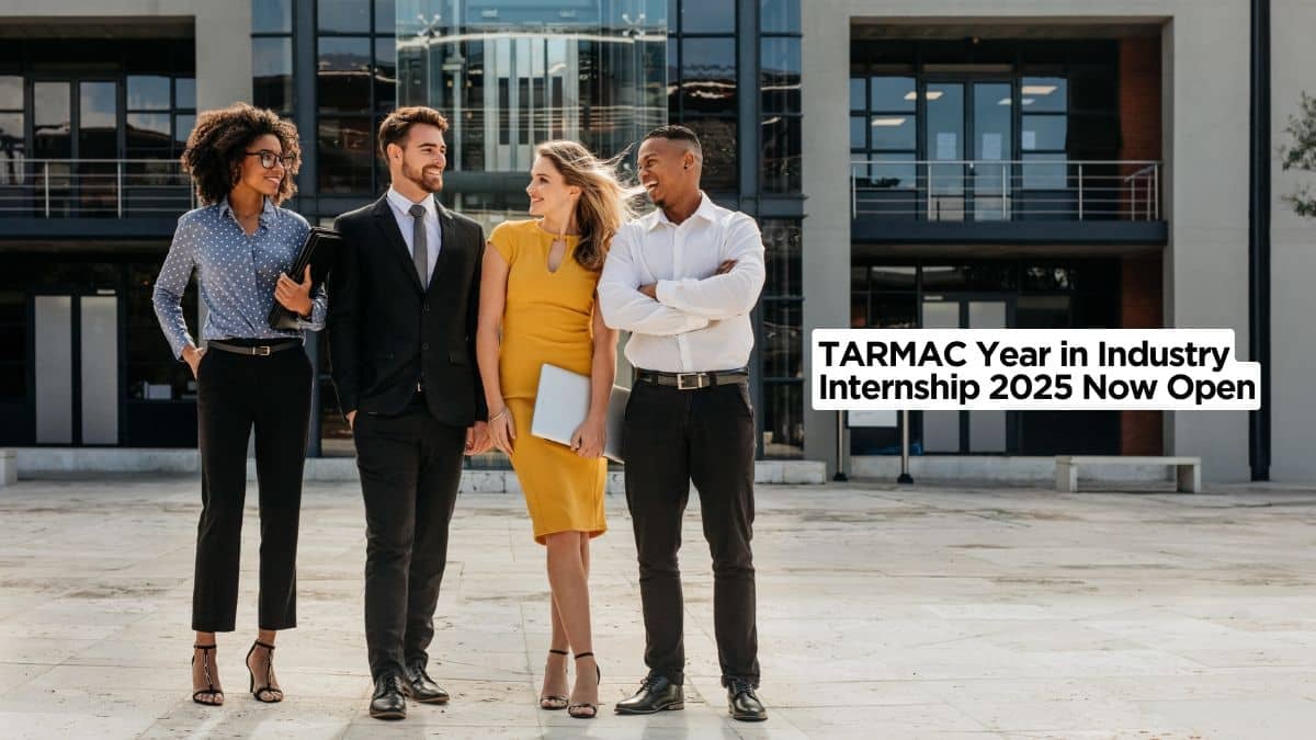 TARMAC Year in Industry Internship 2025 Now Open
