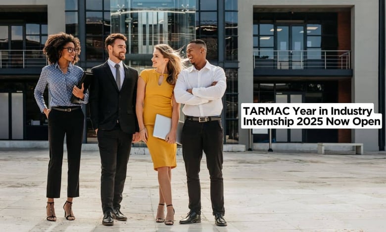 TARMAC Year in Industry Internship 2025 Now Open