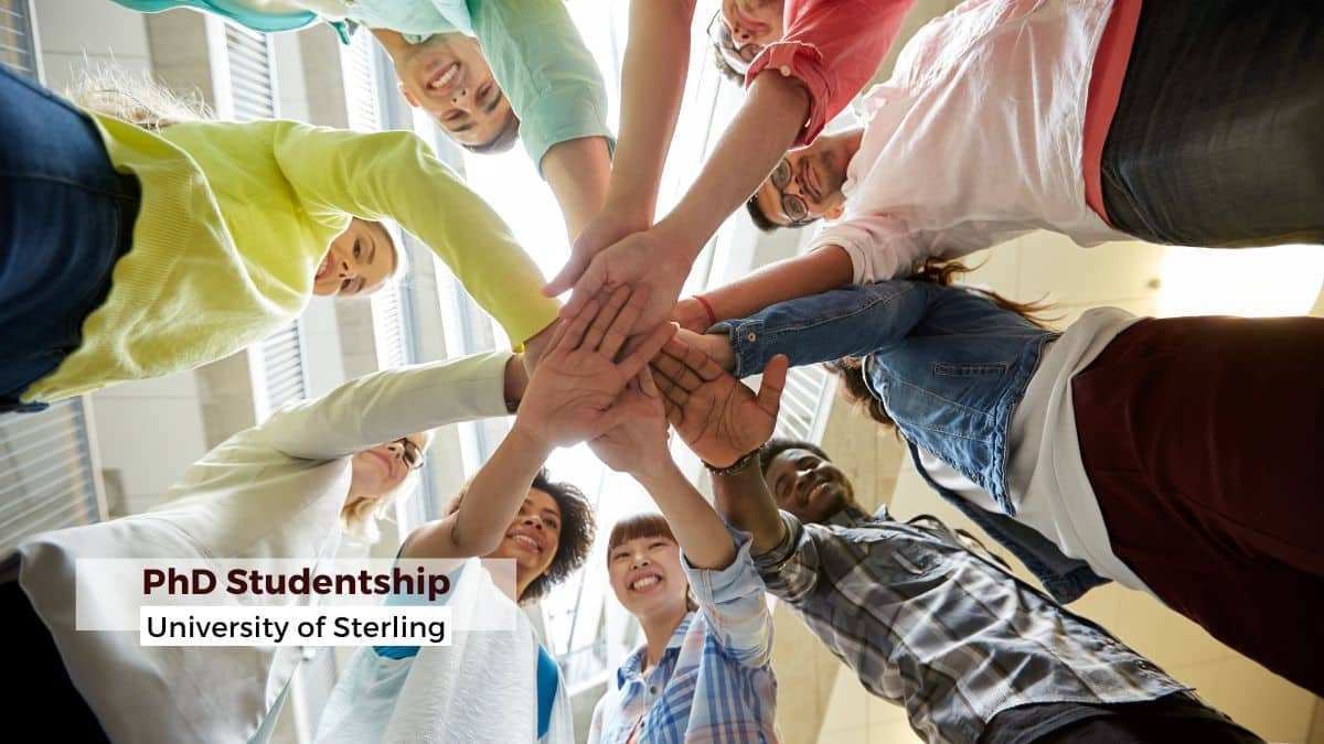Fully Funded PhD Studentships 2025 at University of Sterling