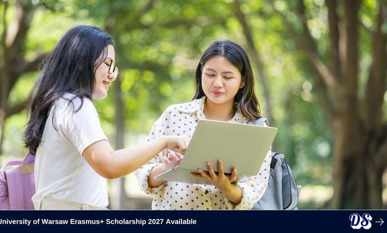 University of Warsaw Erasmus+ Scholarship 2027 Available