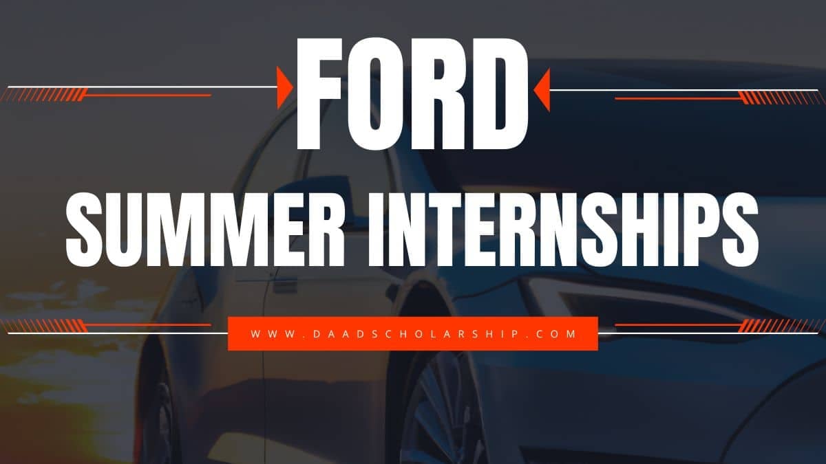 Ford Summer Internships 2024 for Students